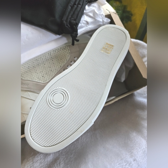 New!! Zadig & Voltaire, High Flash Keith Sneakers, Blanc(White), Size 38 - NIB - Picture 12 of 14